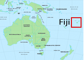 Fiji Map